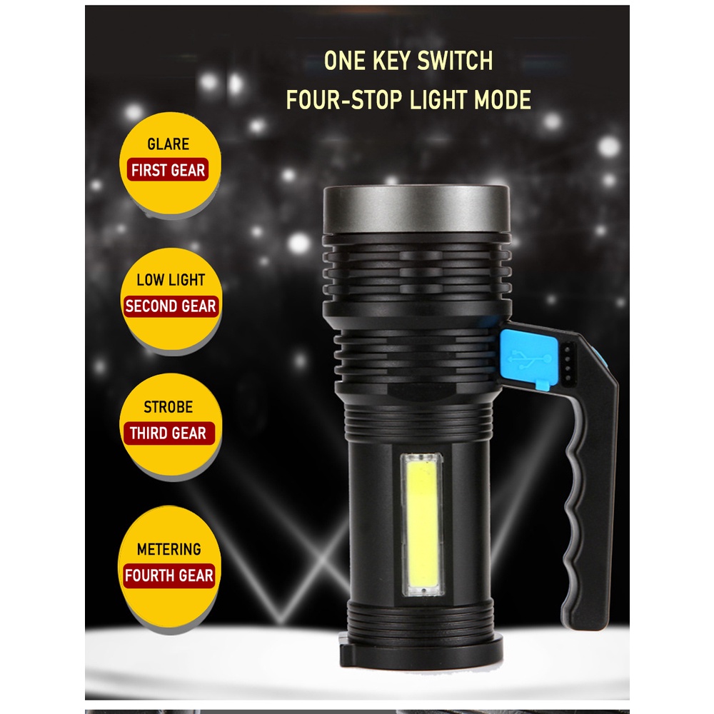 Đèn Pin Led Cầm Tay 120LM Led, Khả Năng Chống Thấm Nước Tốt, Bền Bỉ