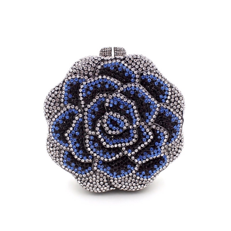 Cốp Đầm Dự Tiệc Kết Hình Bông  Hoa Sang Chảnh