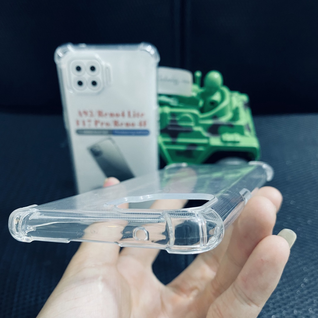 Ốp lưng chống sốc OPPO A93 dẻo trong suốt cao cấp bo 4 góc chống va đập
