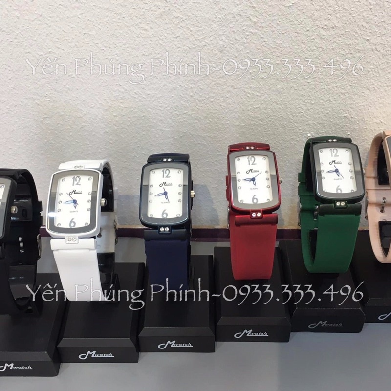 ĐỒNG HỒ MWATCH NỮ MẶT VUÔNG 26mm