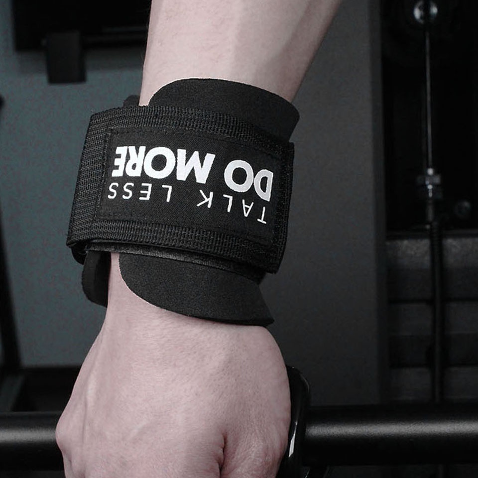 Aolikes Bộ 2 Đai Quấn Cổ Tay Hỗ Trợ Nâng Tạ