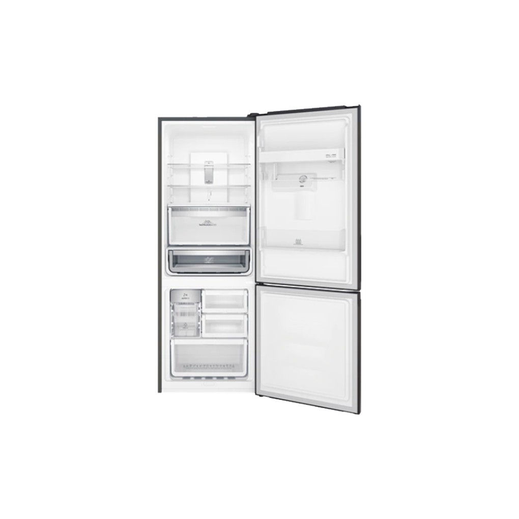 Tủ lạnh Electrolux 308L,2 cánh,ngăn đá dưới,lấy nước ngoài,làm đá tự động,ngăn đông mềm EBB3462K-H