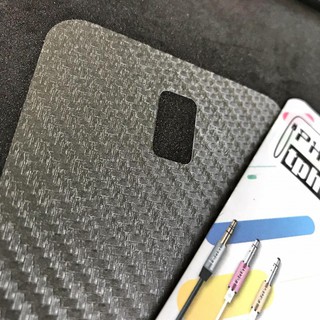 Dán mặt lưng Carbon Samsung J6 Plus