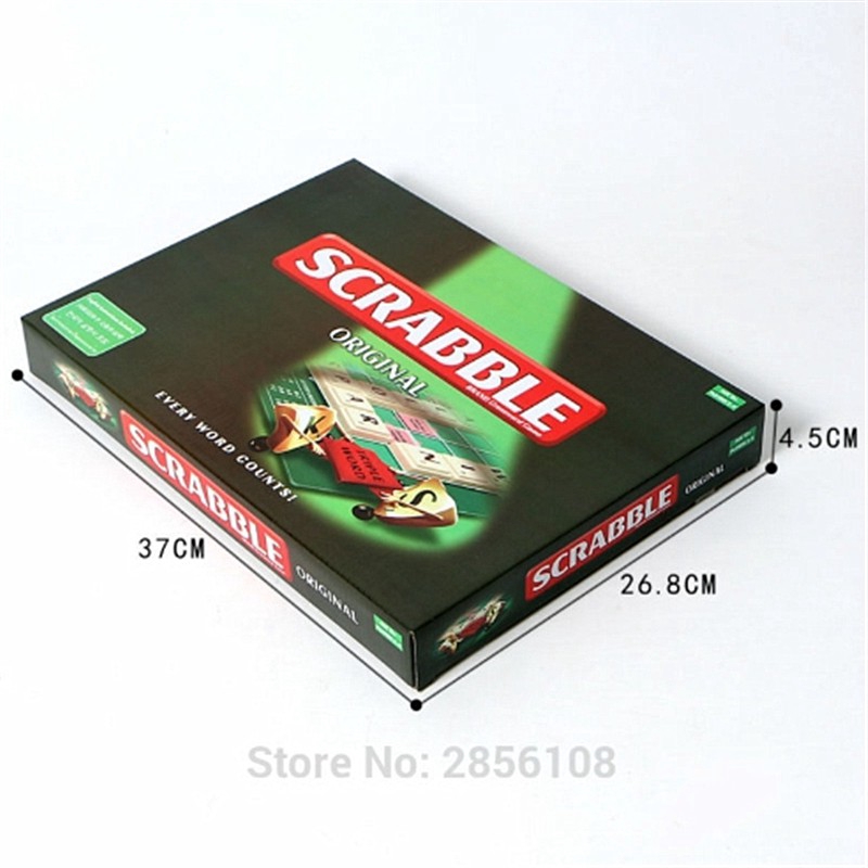 Scrabble English Crossword Puzzles Board Games  Trò chơi thông minh Scrabble - Xếp Chữ Tiếng Anh giúp bé học tập