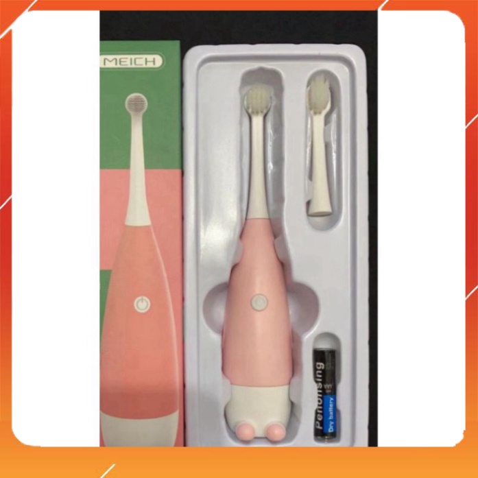 BÀN CHẢI ĐÁNH RĂNG TỰ ĐỘNG CHO BÉ DÙNG PIN (sỉ lẻ)