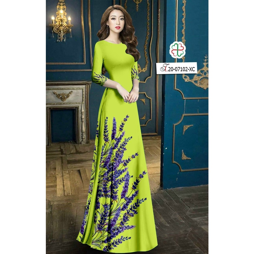 ÁO HOA LAVENDA ĐỦ SIZE