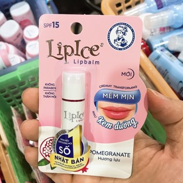 Son dưỡng không màu Lipice LipBalm SPF15 mẫu Mới nhất 2019