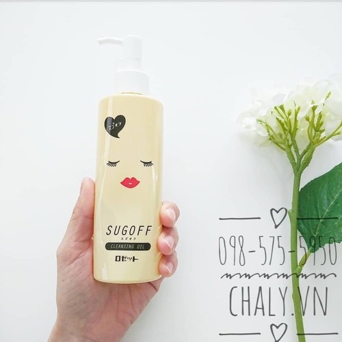 Dầu tẩy trang Rosette Sugoff Cleansing Oil Nhật giá rẻ. Mẫu mới nhất vừa về. Tẩy trang dưỡng ẩm + trắng da. Da dầu OK