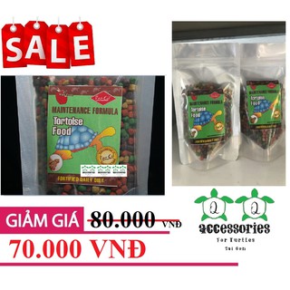 [Rep-cal] 100 gram Thức Ăn Cho Rùa Cạn | Phụ Kiện Rùa Cảnh Sài Gòn