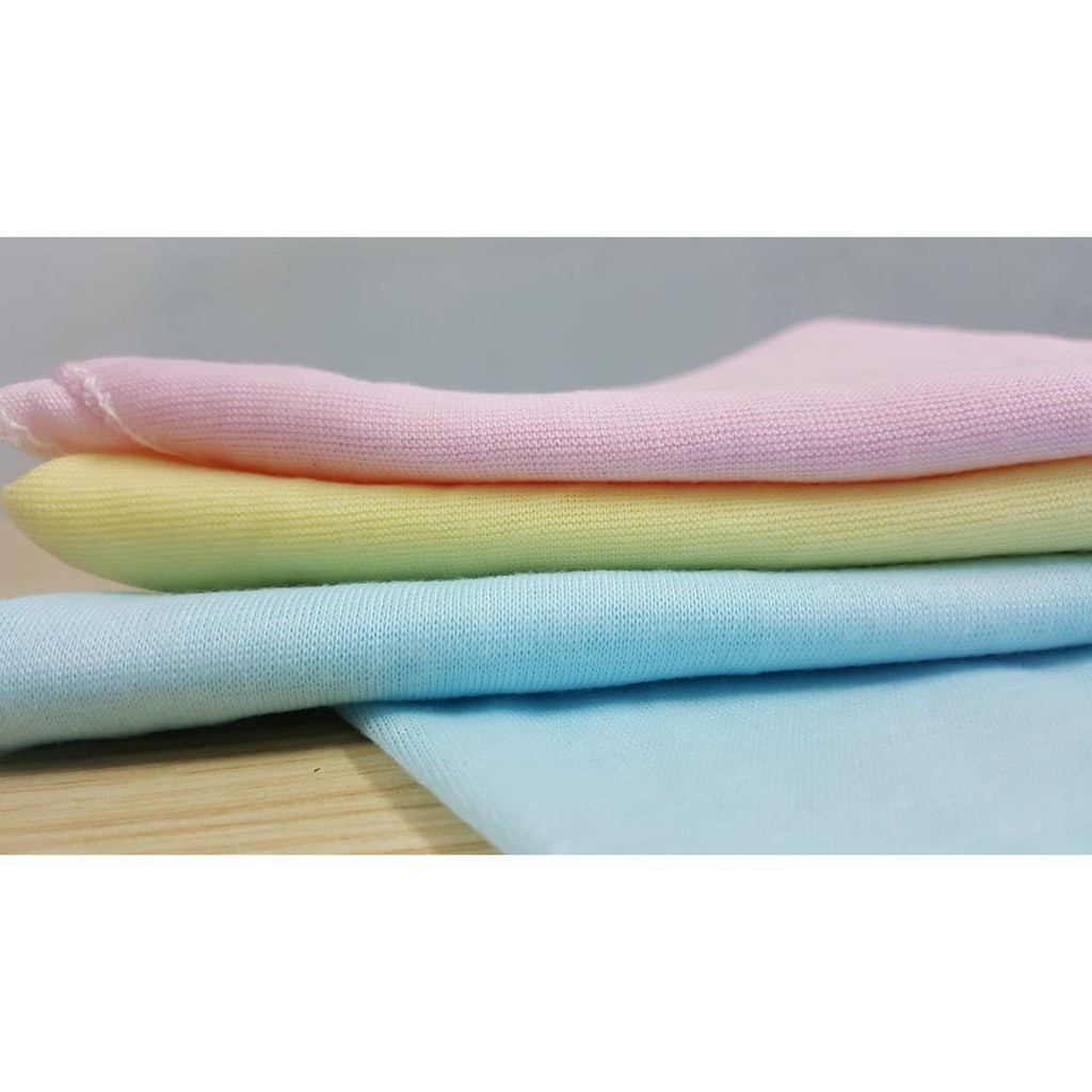 Tã chéo sơ sinh Fusj Hằng Trang 100% cotton cho bé, tã chéo tam giác chất cottong mềm MÀU TRƠN không hoa