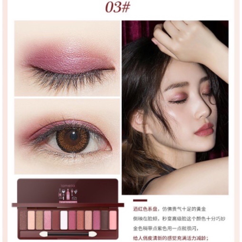 Phấn mắt Lameila play color eyes cherry blossom | BigBuy360 - bigbuy360.vn