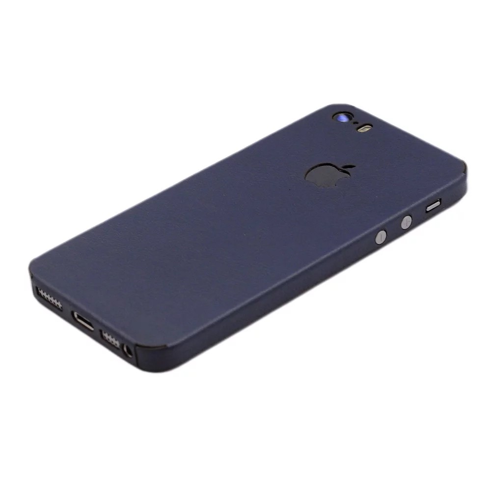 Skin dán da iPhone 5 màu navy mịn