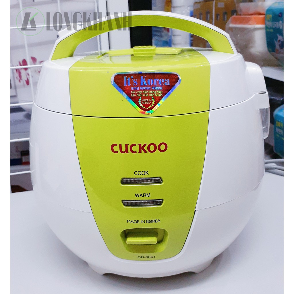 Nồi cơm điện Cuckoo - CR-0661, 1.0L, hàng công ty NK Hàn Quốc