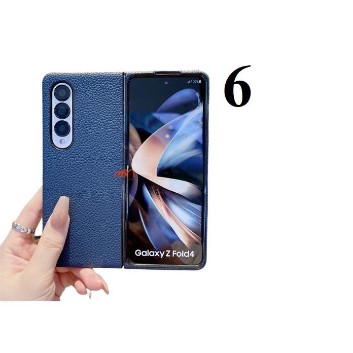 Ốp Lưng Da Samsung Z Fold 4 hiệu Min