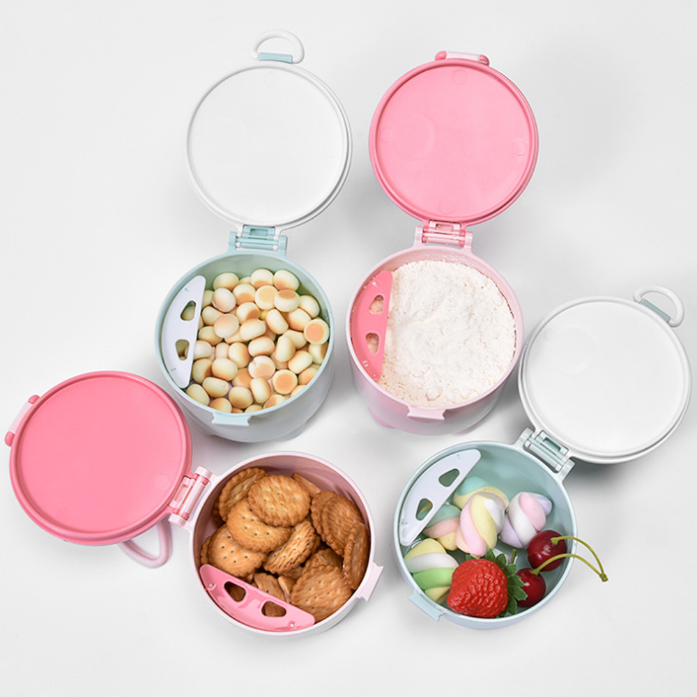 Hộp Đựng Thức Ăn Nhẹ Nhiều Màu Sắc Tiện Dụng Mang Theo Du Lịch