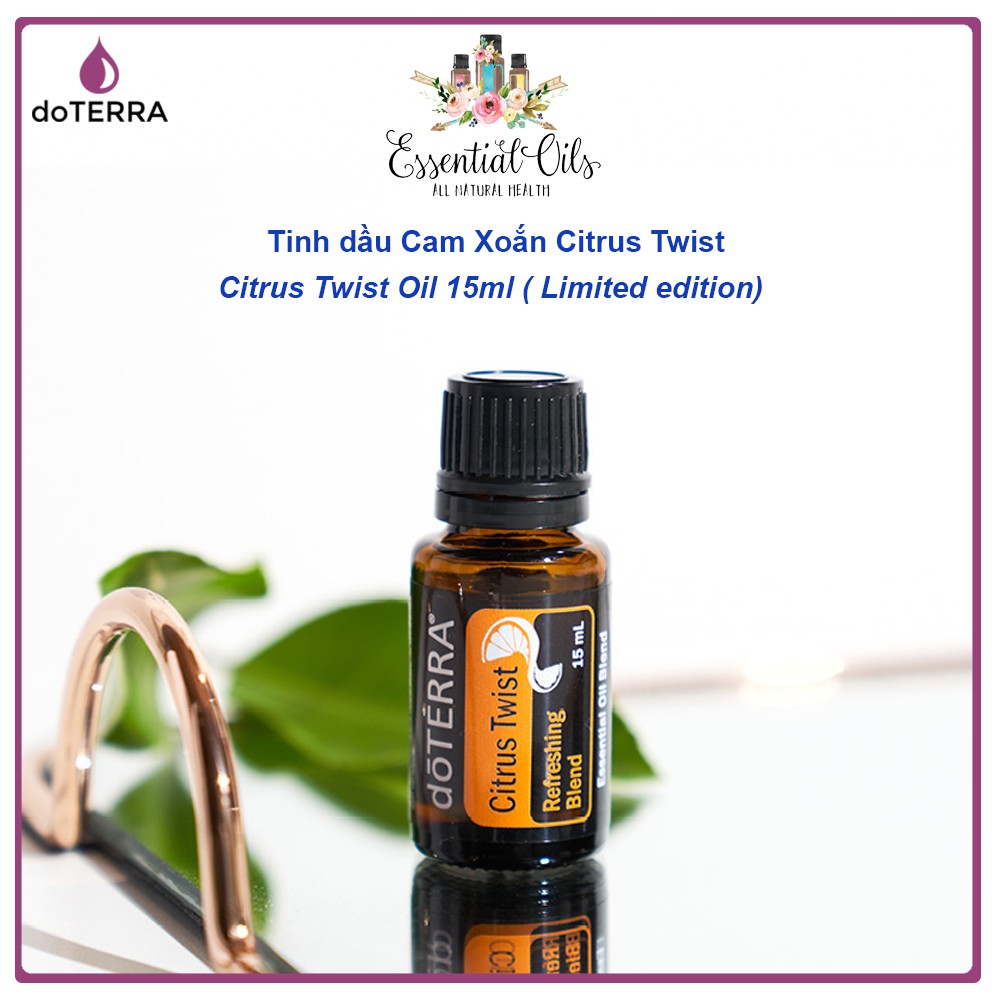 Tinh dầu Cam xoắn Citrus Twist  Tinh Dầu Nguyên Chất doTERRA USA - doTERRA Essential Oil