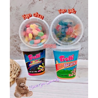 Kẹo Dẻo Con Sâu - Trolli 2 Go - USA