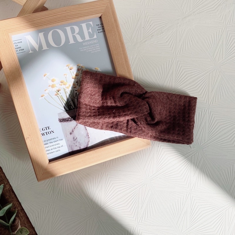 Turban cotton Hàn cho bé ảnh thật shop tự chụp