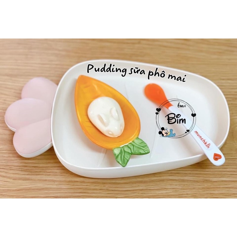 Khuôn thỏ khuôn phô mai làm pudding cho bé