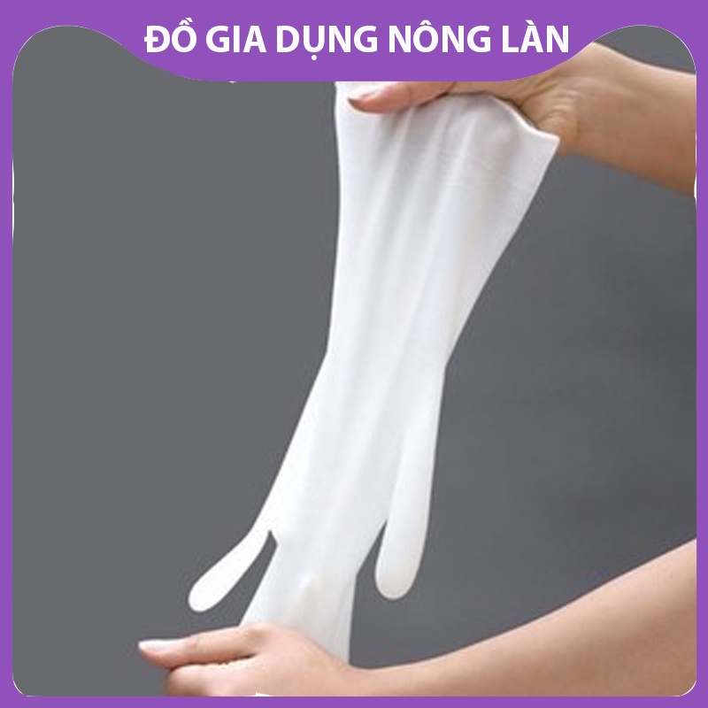 Gang tay cao su con hưu - siêu bền, siêu dai - rửa bát, làm bếp, làm vườn, dọn vệ sinh - bảo vệ da tay NL Shop