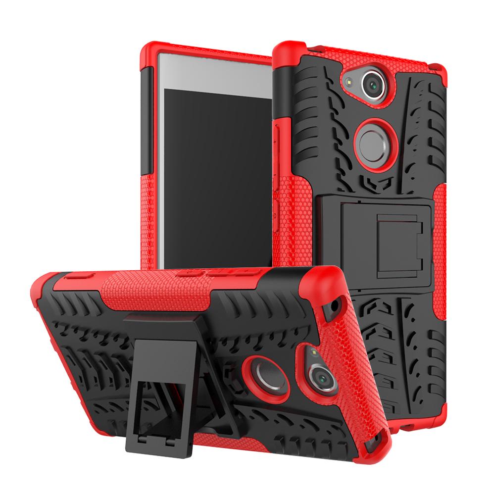 Ốp điện thoại PC cứng hai lớp Armor Vỏ chống sốc L3 L4 Xperia 10 plus 5 1 II 10 II 5 iii 10 iii Vỏ Coque