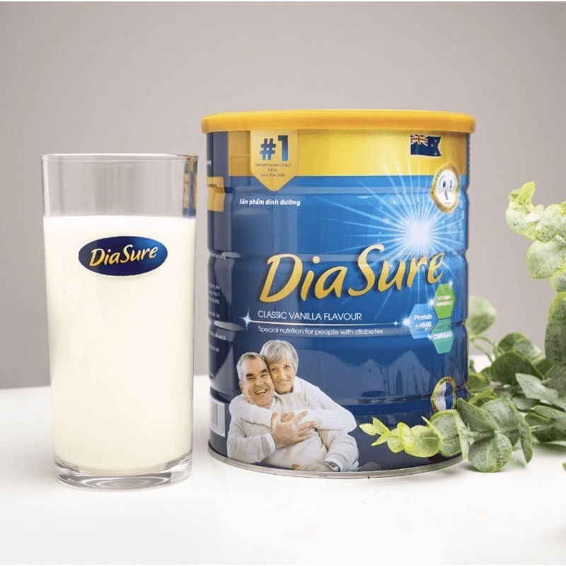 Sữa bột dinh dưỡng Diasure 850g - Dành cho người tiểu đường