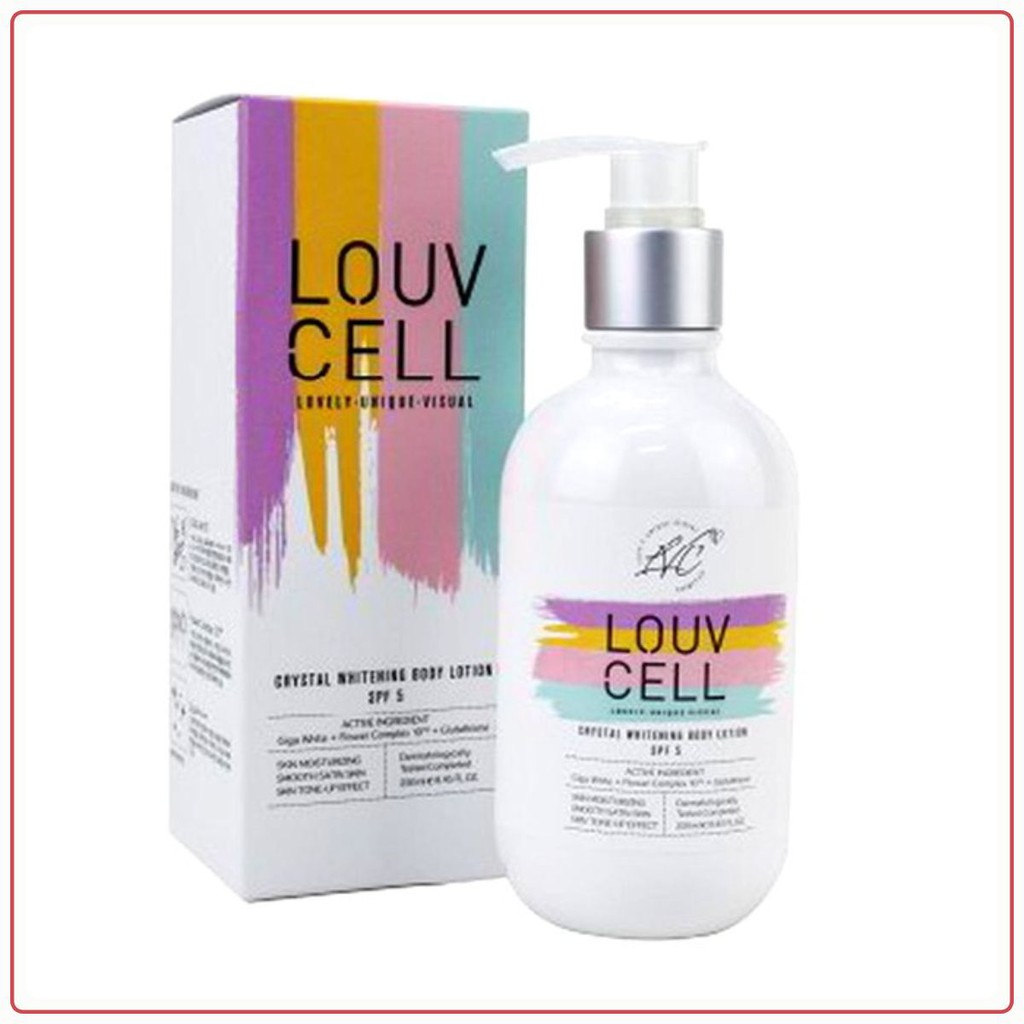 LOUV CELL / KEM DƯỠNG THỂ TRẮNG DA Body LOUV CELL – Hàn quốc 250 ML