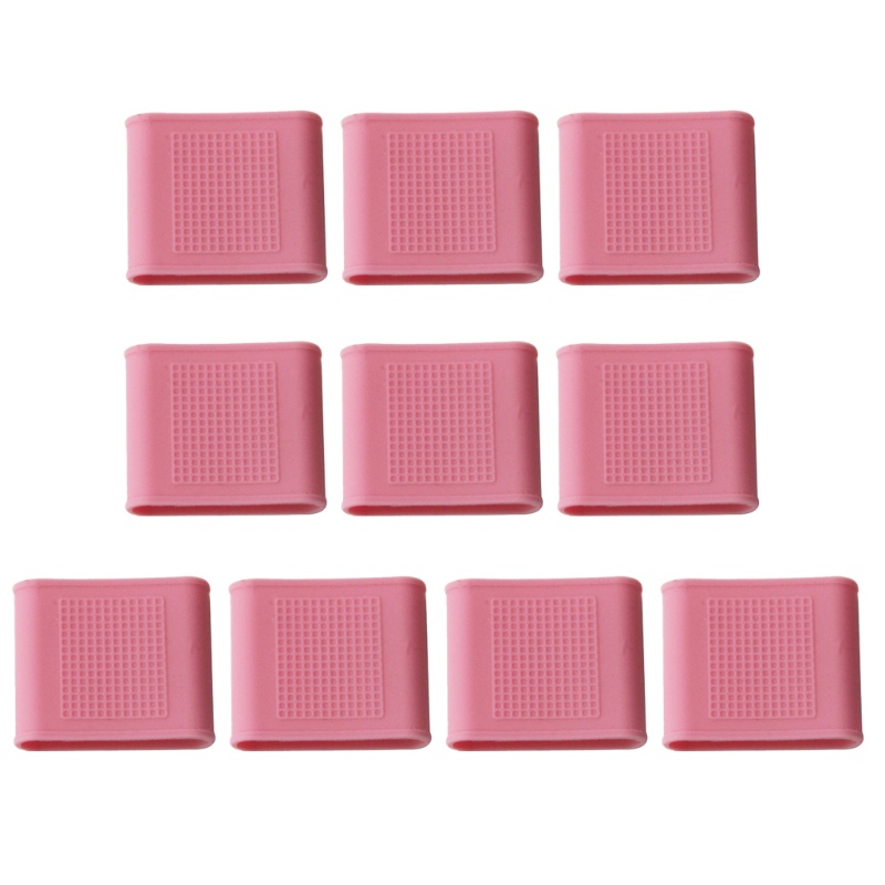 Set 10 Ống Bọc Ngón Tay Bằng Silicone Để Chơi Bóng Rổ, Tennis