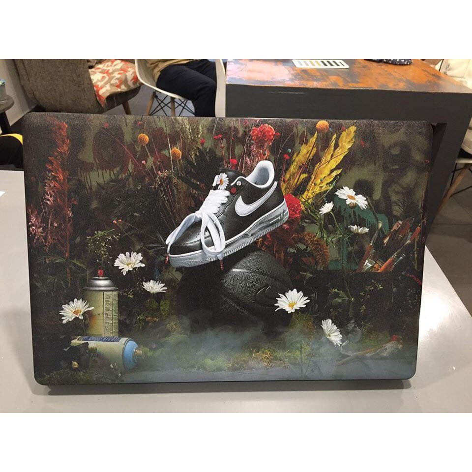 Skin laptop mẫu hoa cúc GD Trend. Đủ các dòng máy