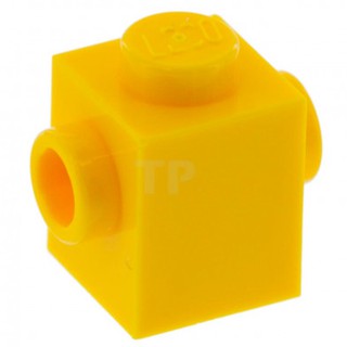 [1 Cái] LEGO Gạch 1x1 Với 2 Nút Ghép Ở 2 Mặt Đối Diện, Màu Vàng ID 6137920 47905