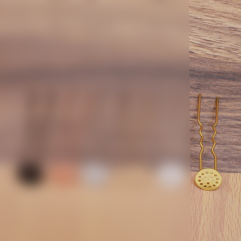 [Mã 153FASHIONSALE1 giảm 10K đơn 50K]1 cán trâm đính phiến 64mm nguyên liệu làm trâm làm trang sức cổ trang