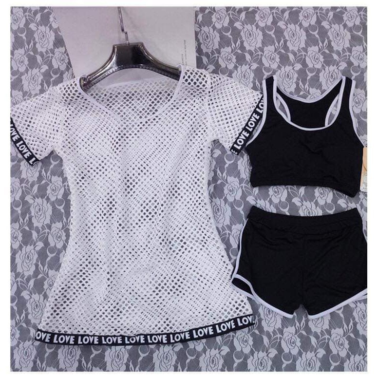 Set Bikini 3 mảnh xì teen - bộ bơi xì teen [ẢNH THẬT Ở CUỐI] | BigBuy360 - bigbuy360.vn