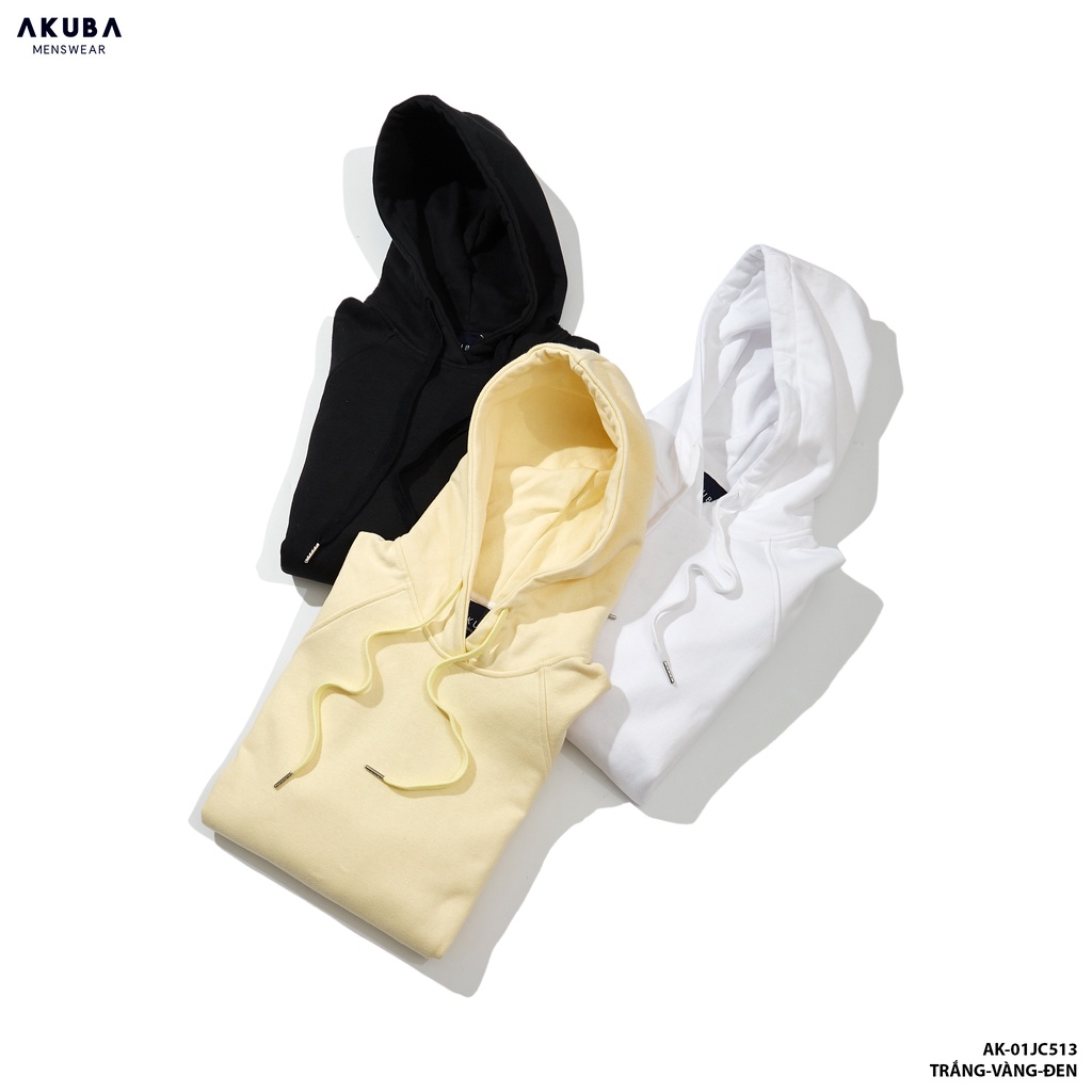 Áo khoác hoodie nam AKUBA form oversize, chất liệu dày dặn, bền màu 01jC513