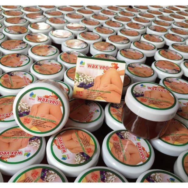 ( CHÍNH HÃNG ) WAX TẨY LÔNG VEO + TẶNG kèm giấy chuyên dụng và que gạt, tẩy lông sạch sẽ tận chân lông mới..