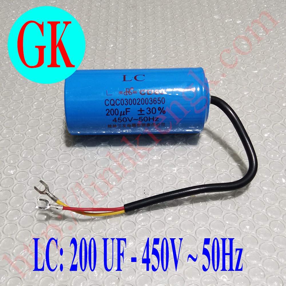 Tụ LC 200uF loại tốt