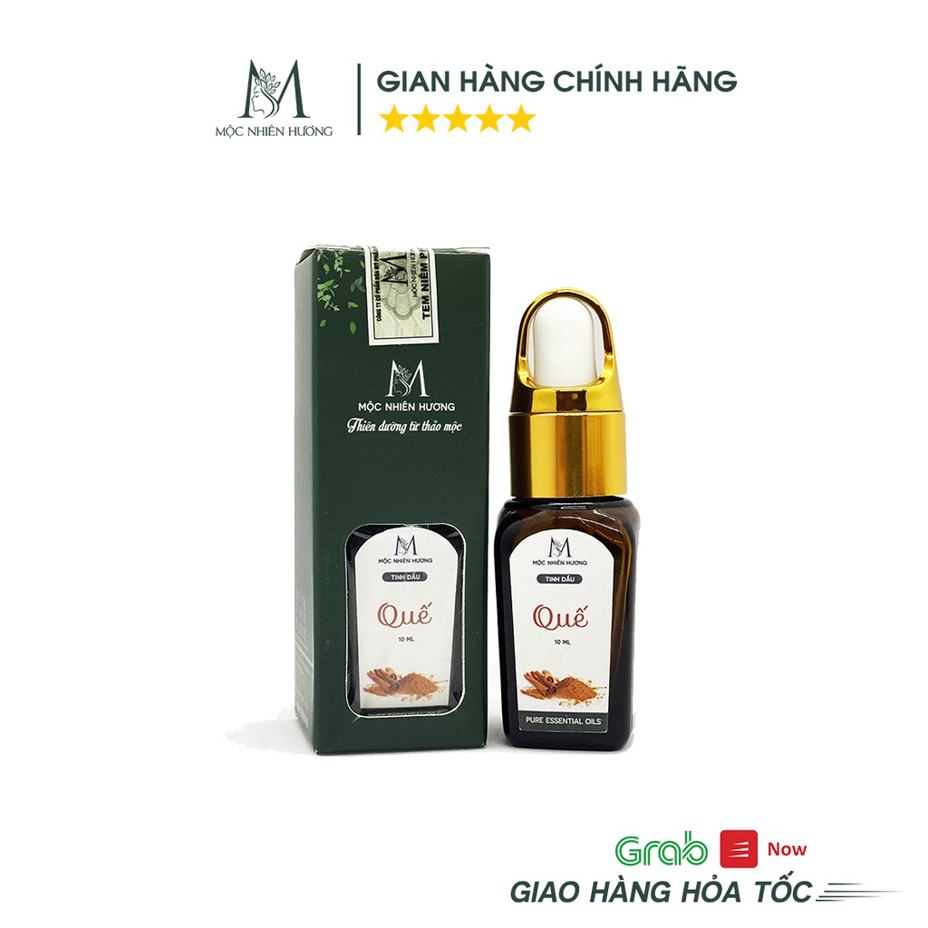 Tinh dầu quế nguyên chất Mộc Nhiên Hương 10ml thư giãn, xông phòng, khử mùi, đuổi muỗi