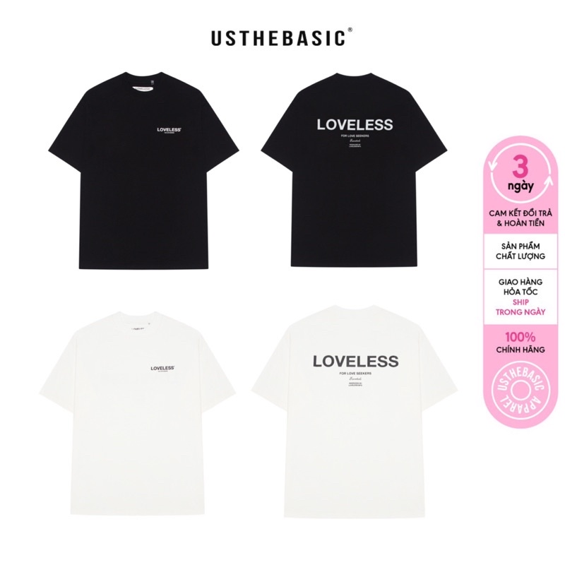 Usthebasic - Áo thun LOVELESS Tshirt