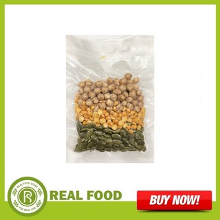 [MIX 6] "HẠT LÀM SỮA": Hạt Bí Xanh - Đậu Gà Trắng - Đậu Hà Lan Vàng ( 100G/ Túi )- Hạt dinh dưỡng nhập khẩu dùng làm sữa