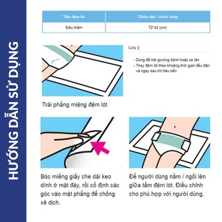 Tấm Đệm Lót Siêu Thấm Caryn (10-20 miếng)