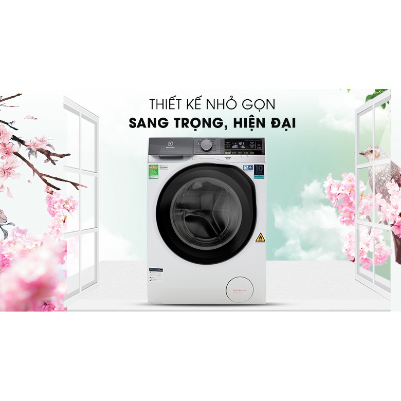 MÁY GIẶT ELECTROLUX EWW8023AEWA GIẶT 8KG SẤY 5KG MODEL 2019