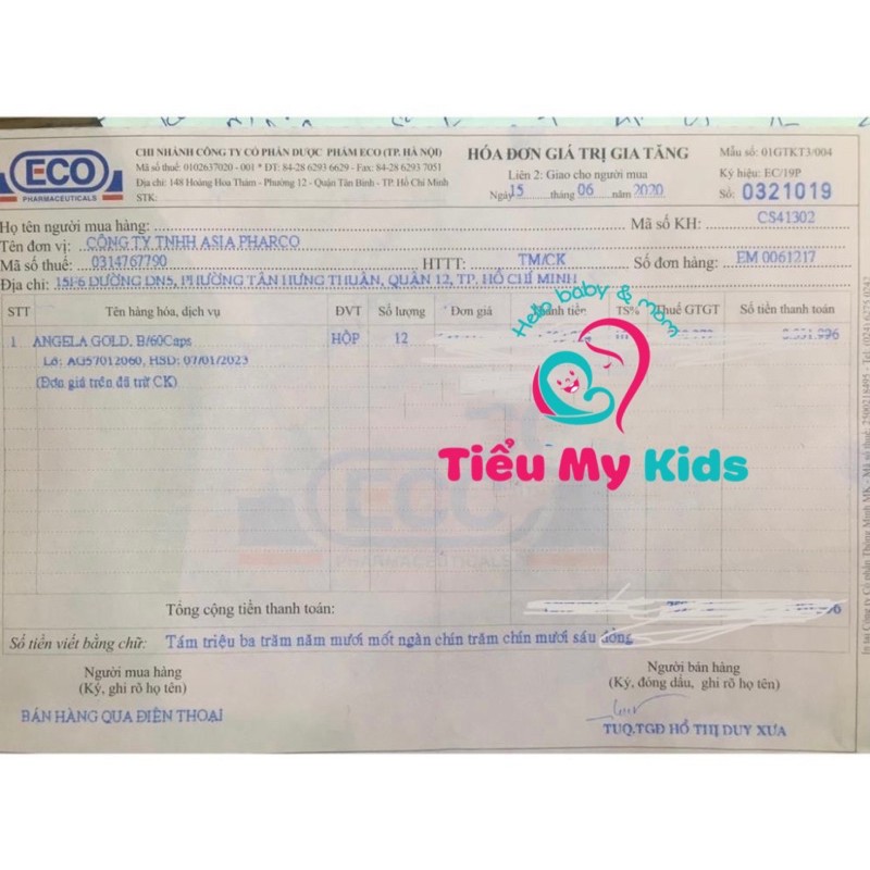 ✅ (CHÍNH HÃNG) Sâm Angela Gold Hộp 60 Viên Hàng Có Tem Chống Hàng Giả | BigBuy360 - bigbuy360.vn