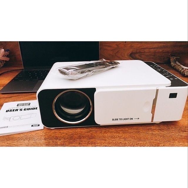 Máy chiếu T5 dành cho cá nhân cho gia đình tối đa 150inch Kết nối Wifi - Android - Cắm dây tùy chọn