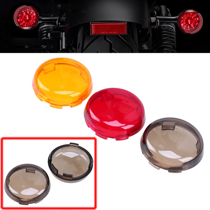 Set 2 Ốp Đèn Xi Nhan Dành Cho Xe Mô Tô Harley 883 1986-2015 Harley XL883 48Electra Glide Dyna