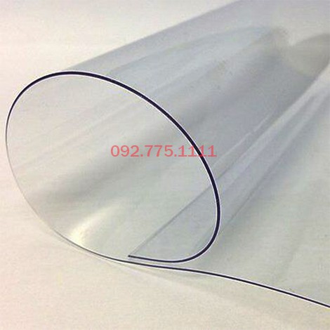 Nhựa PVC dẻo(80cm x 1.8m) đa công dụng | Nhựa dẻo làm khăn trải bàn | Nhựa PVC trong suốt.