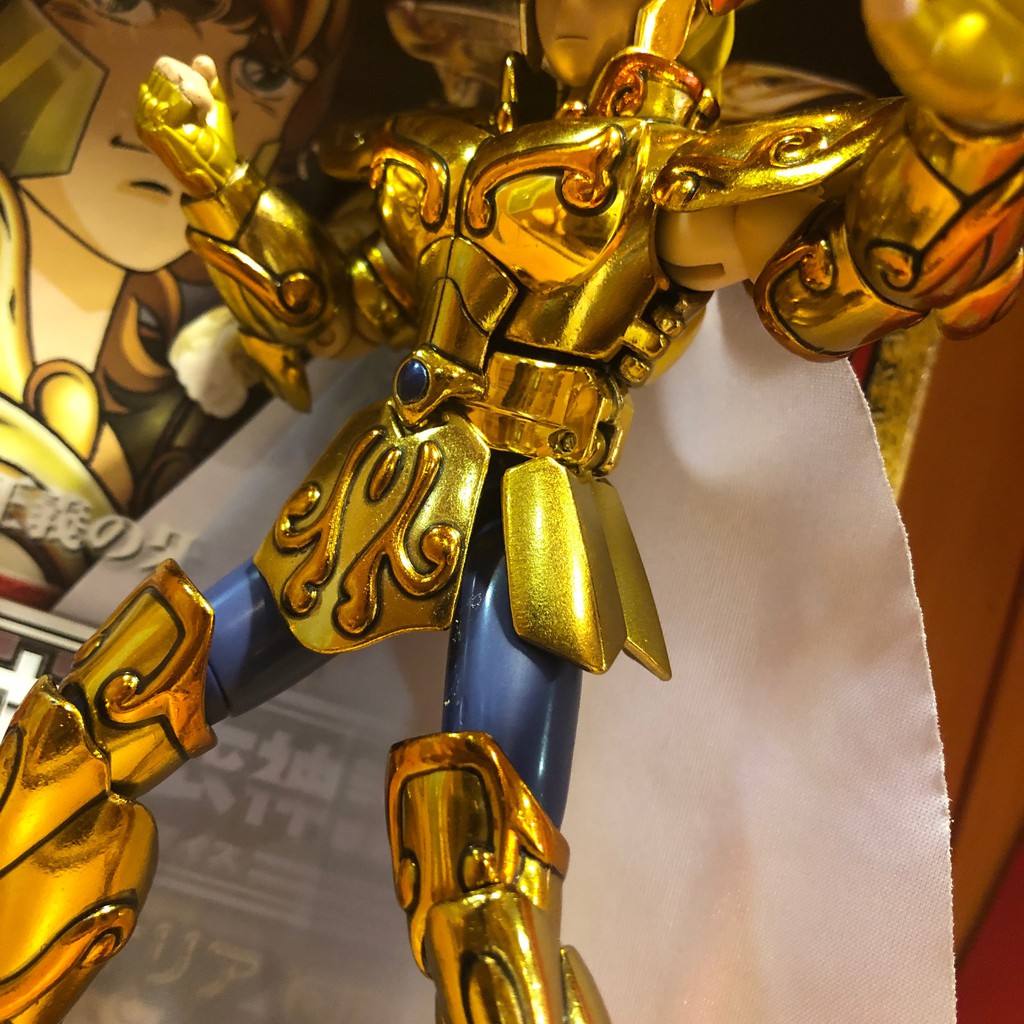 Mô hình Saint Seiya/ áo giáp vàng chính hãng: Aiolia-Leo/ Sư Tử