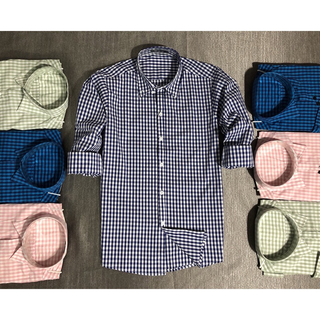 Áo sơ mi dài tay caro thời trang nam Liyor - TASM3023 | BigBuy360 - bigbuy360.vn