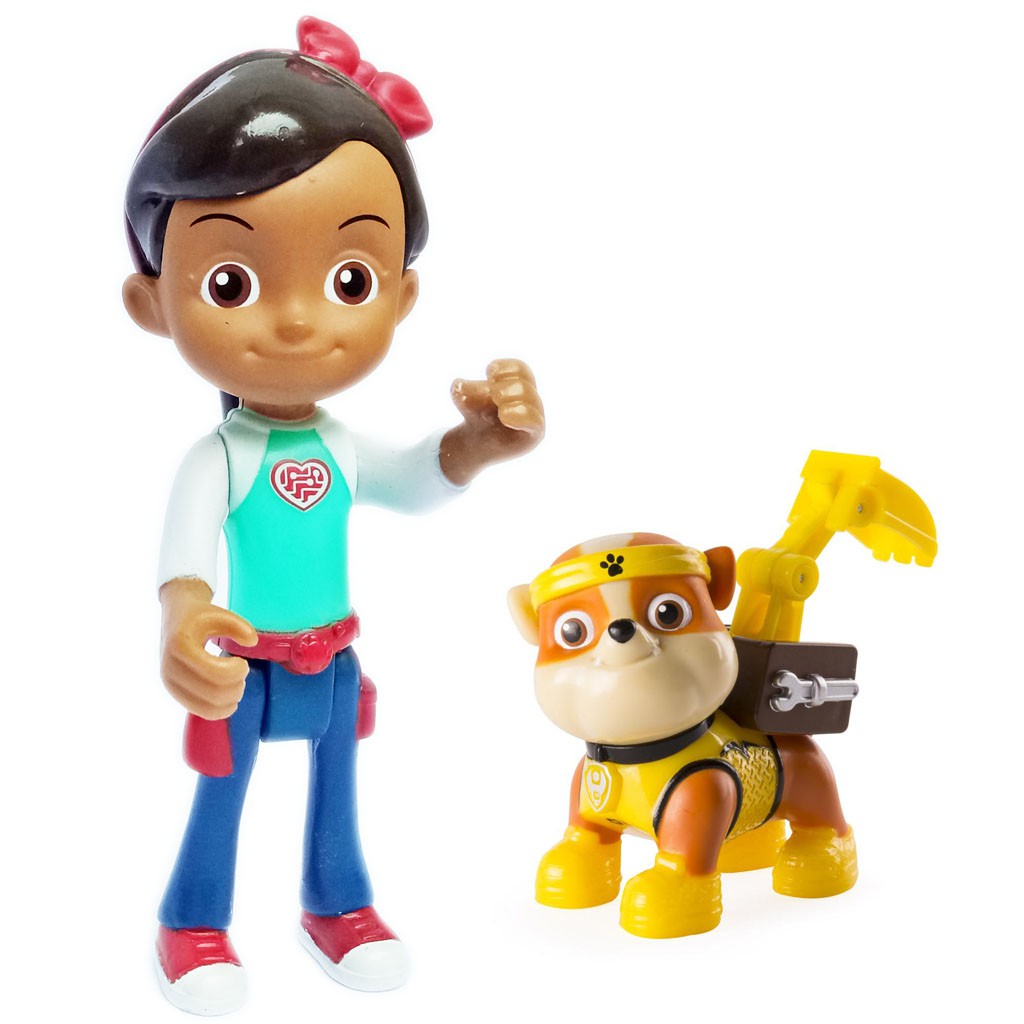 Bộ đôi Cô bé Ruty và chó cứu hộ Paw Patrol Rubble 06