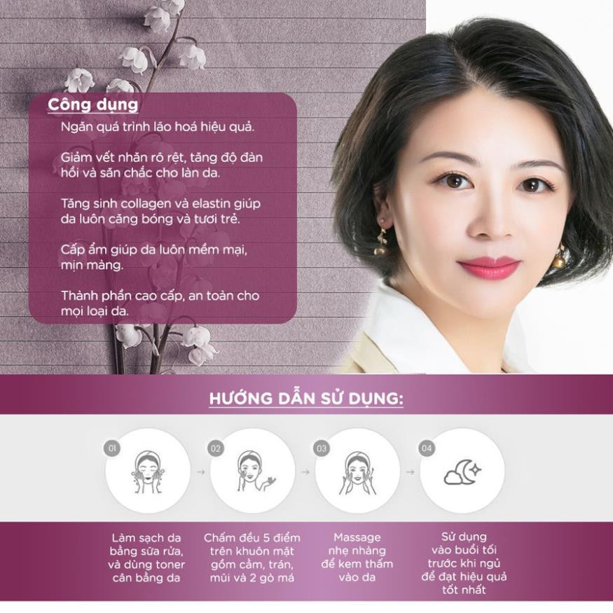 Kem Dưỡng Da Ngừa Lão Hoá Collagen Miss Fairy
