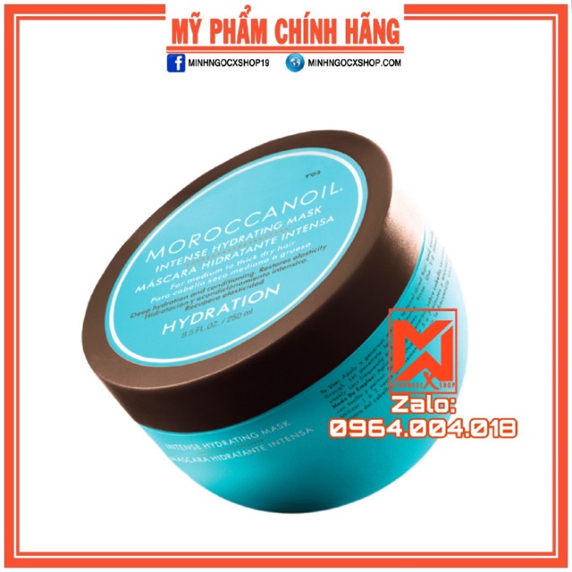 Moroccanoil Dầu hấp dưỡng ẩm sâu Moroccanoil Hydrating Mask 250 - 500ml chính hãng