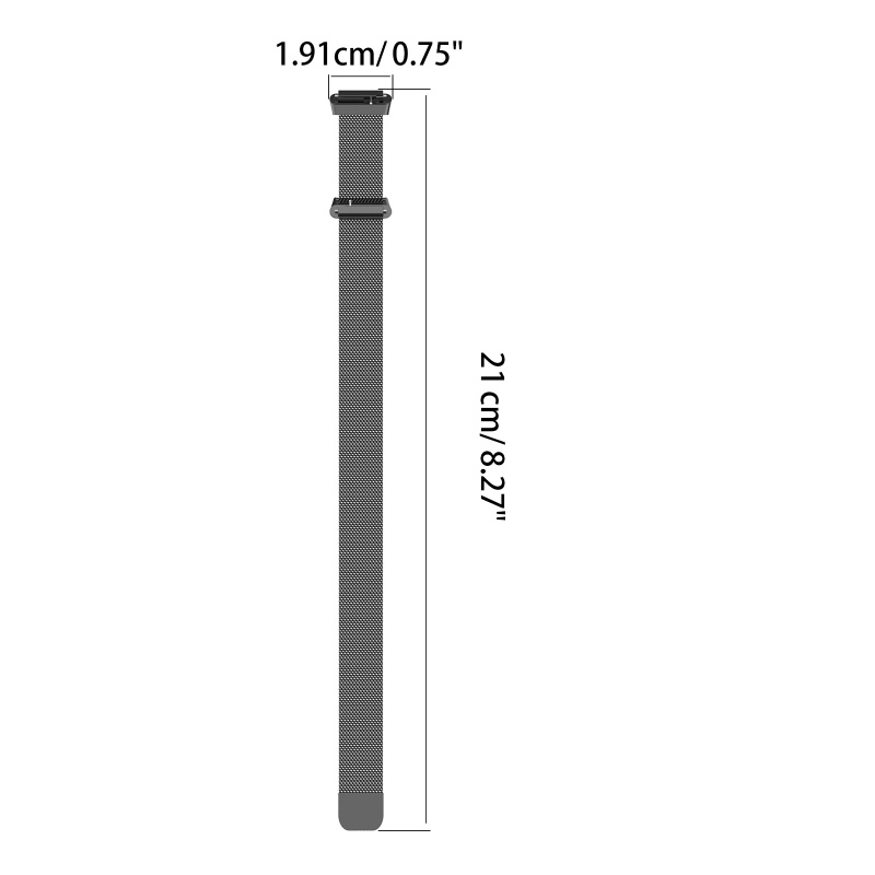 Dây Đeo Thay Thế Bằng Thép Không Gỉ Cho Đồng Hồ Thông Minh HuaweiBand 7